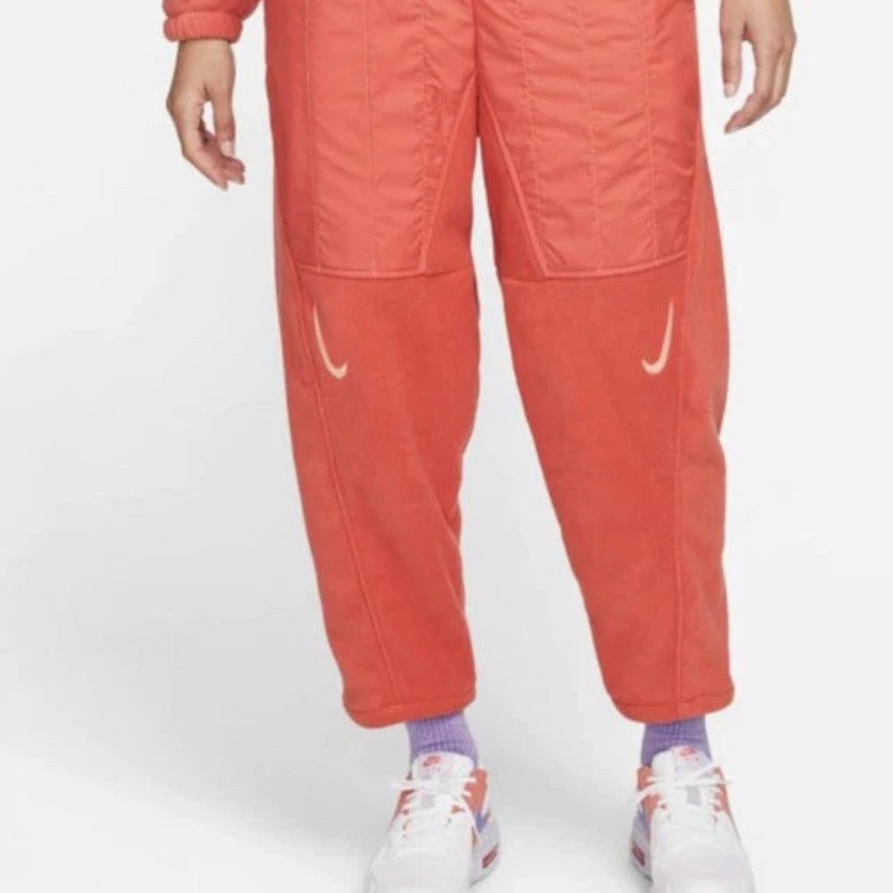 Women’s Nike Orange Fleece Sweatpants